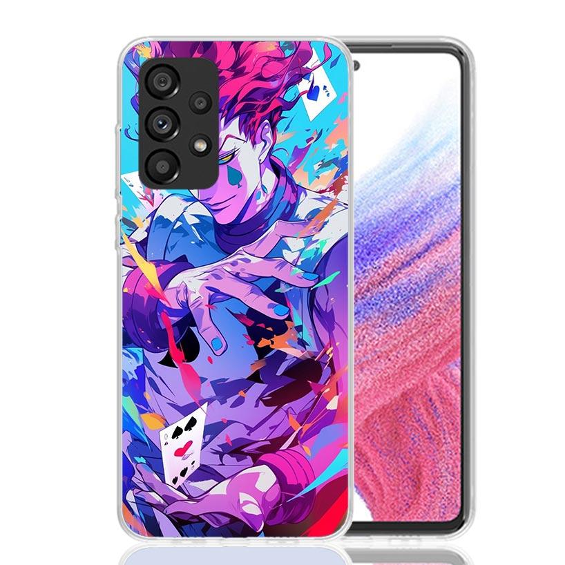 Huner X-Hunters Hisoka Phone Case For Samsung Galaxy A17 A16 A14 A15 A13 A57 A56 A54 A55 A53 A37 A36 A34 A35 A33 A26 A24 A25 A23