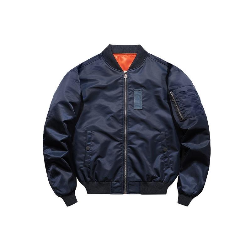 Spring New Air Force MA1 Pilot Jacket American Baseball Collar Jacket Fashionable and Versatile Casual Men's Jacket