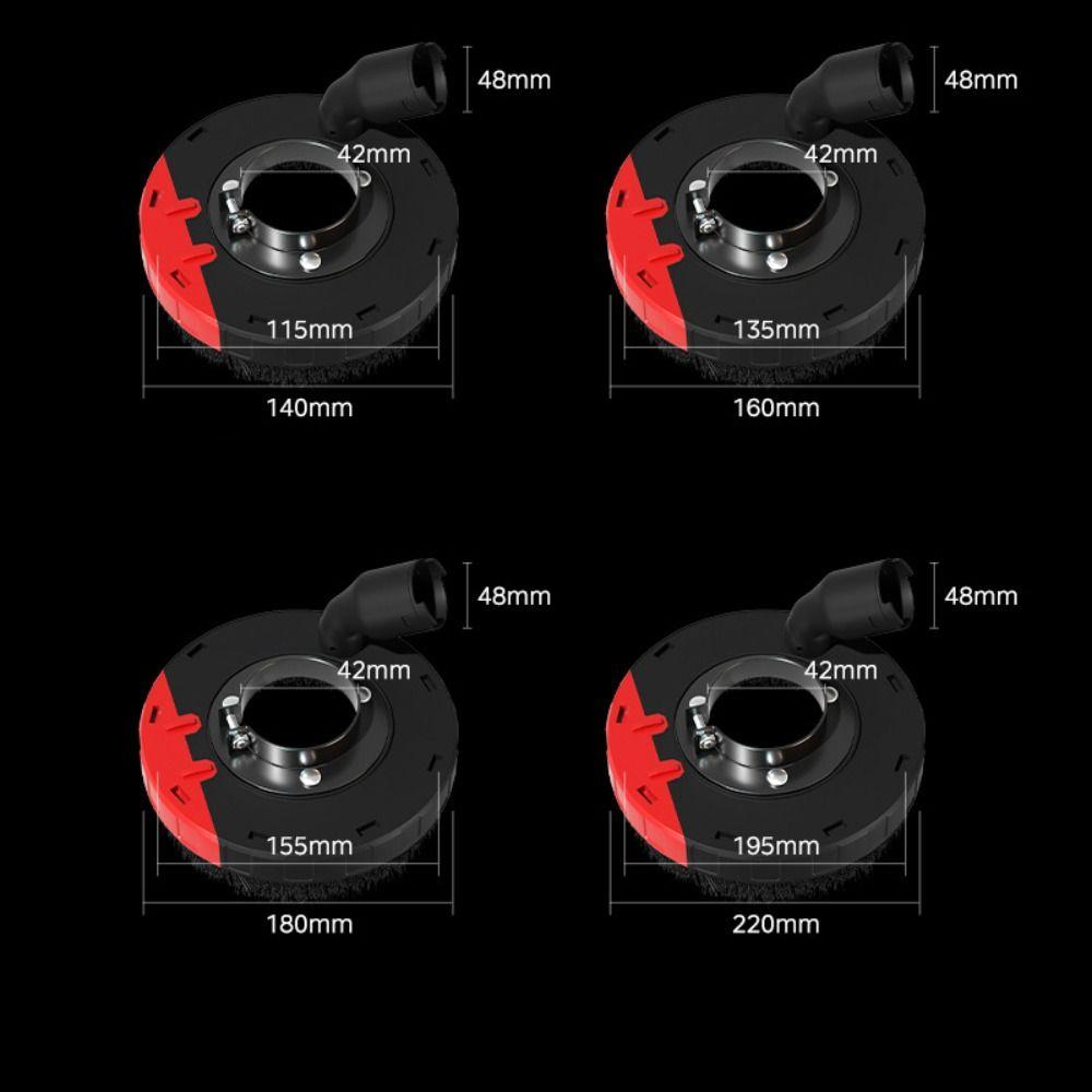 Universal Angle Grinder Shroud Detachable Dust Collector  Construction Accessory