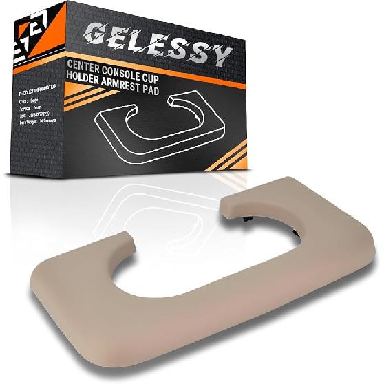 Center Console Cup Holder Compatible With Ford F250 F350 F450 Super Duty 1999-2010 Center Console Cup Holder Armrest Pad, Center Console Accessories