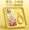 Applicable To Apple 17promax Mobile Phone Case, New iPhone16 Case 15plus Hand Rope 14 Magnetic Suction Bracket 13