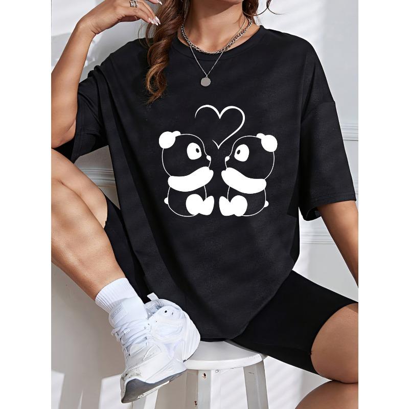 White T Shirt With Mickey Mouse Print For Casual Wear
