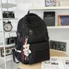 Schoolbag backpack design sense niche students junior high school students large capacity Japanese Korean version schoolbag cool fashion backpack 