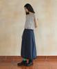 Monokeulom Rir Volume Skirt (Navy)