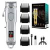 Best-Selling High-Power Metal Men's Hair Clipper & Electric Trimmer for Home & Barber Use