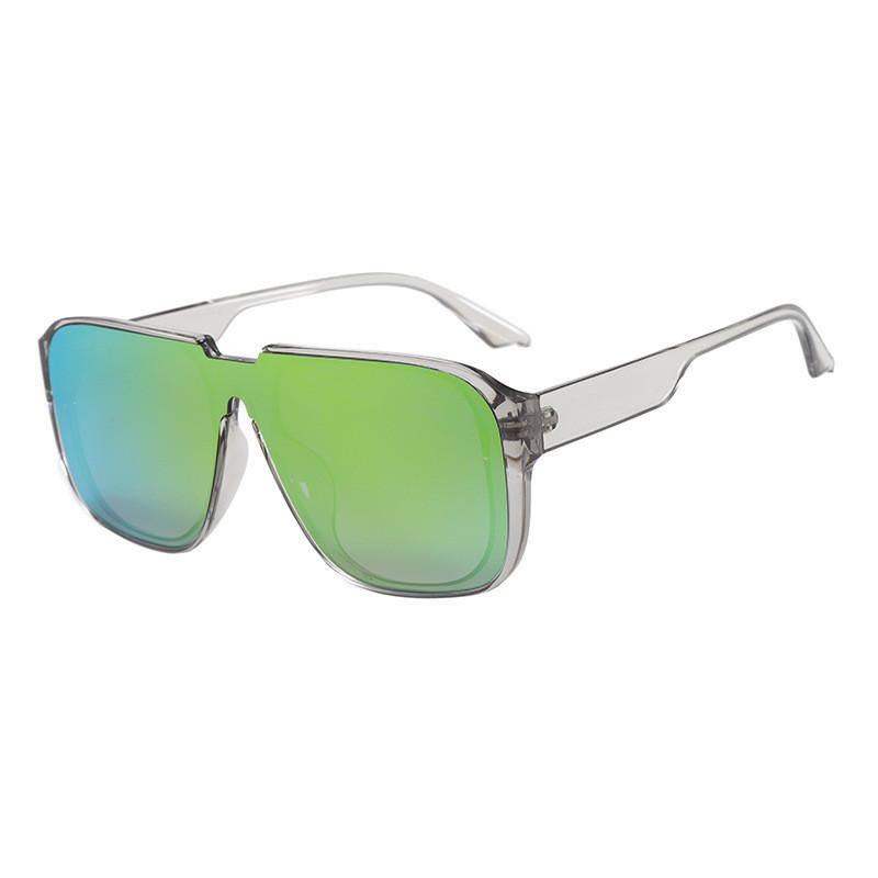 Summer Fashion Square Windproof Sunglasses For Women With Pc Frame Uv400 For Outdoor Sports