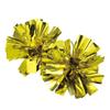 Artec Sports Day Pom Poms, Hands-Free Cheer Pom Poms, Gold 2868