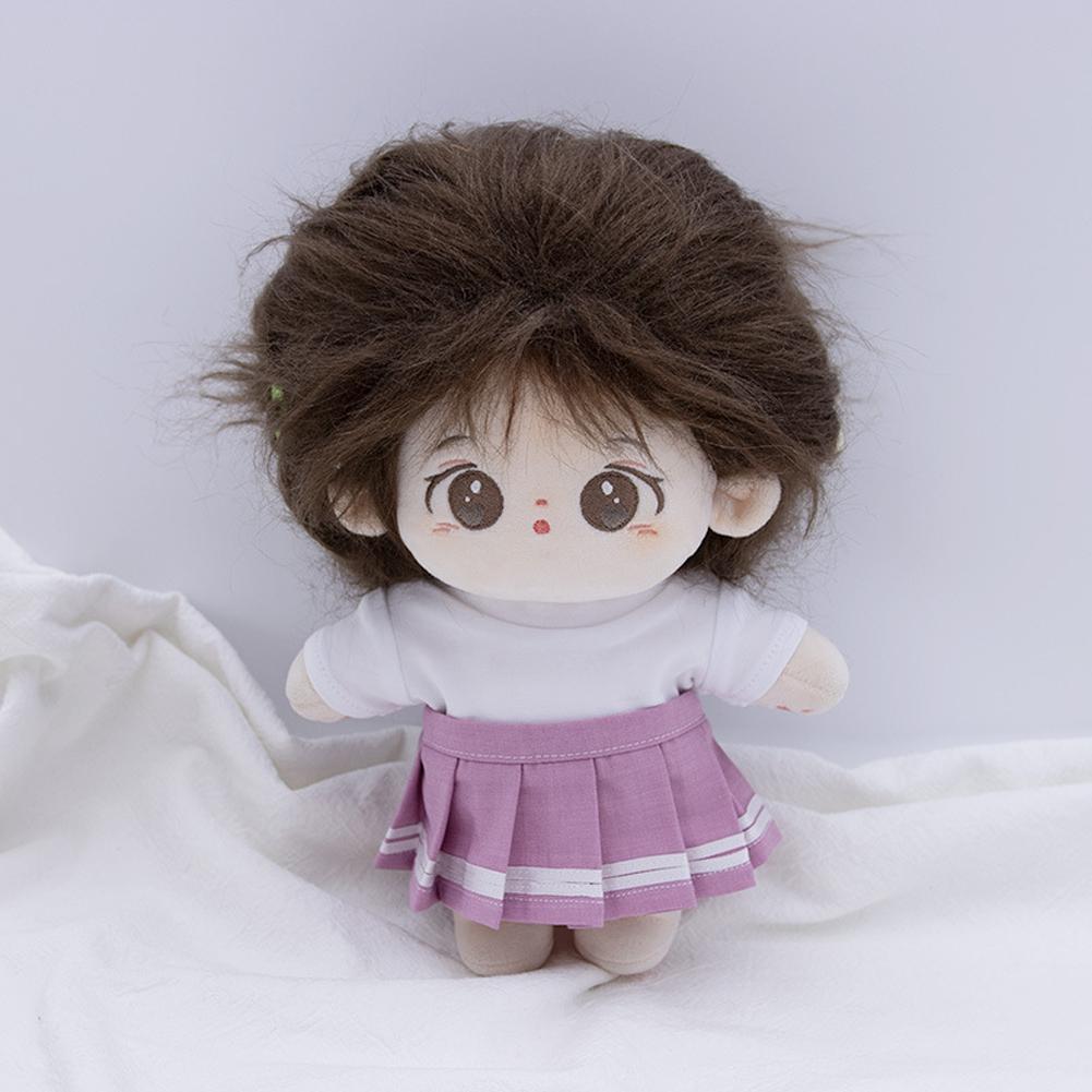 For 15cm Cotton Doll Skirts Dresses Cartoon Plush Doll Replacement Outfit Playing House Accessories Mini Clothes
