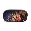 Kpop Catseye Student Pencil Case with Compartments - DIY Storage Stationery Bag