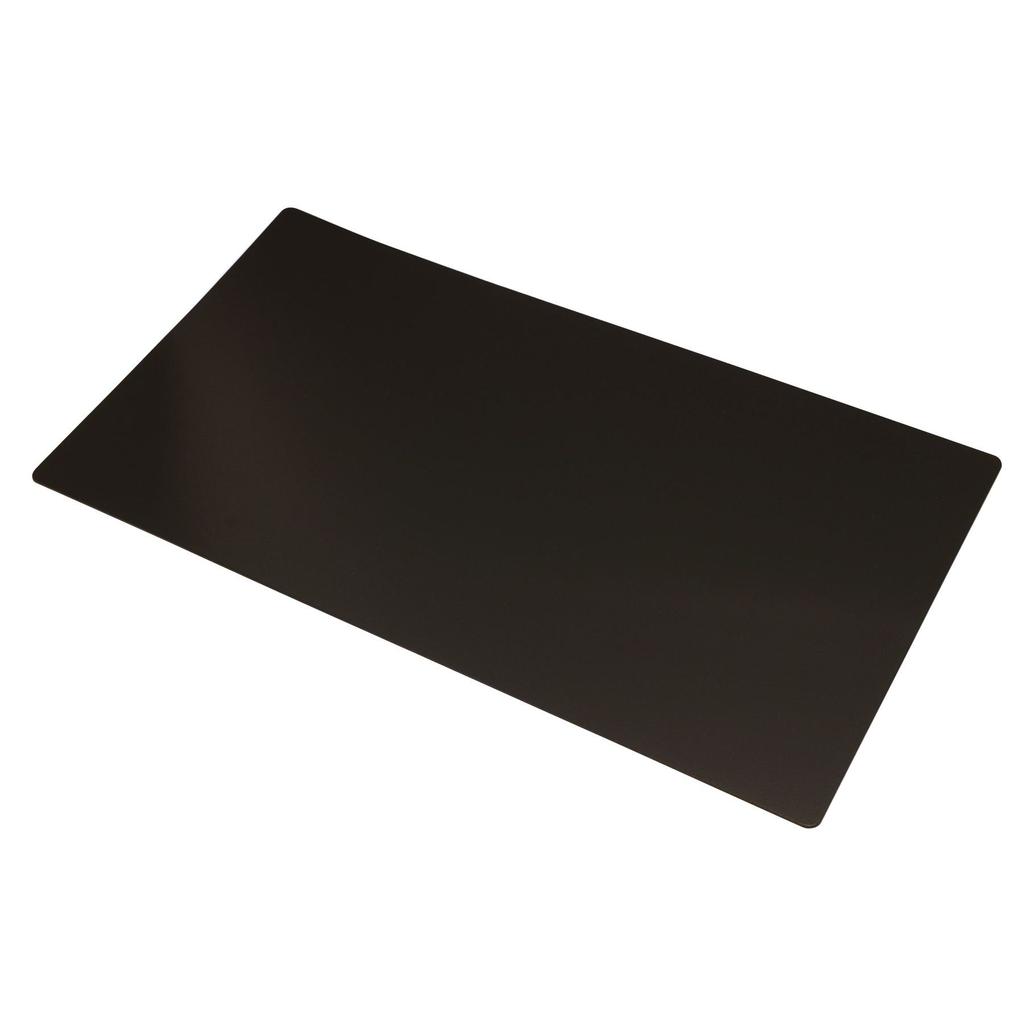 Itoya Recycled Leather Desk Mat, Medium, Black
