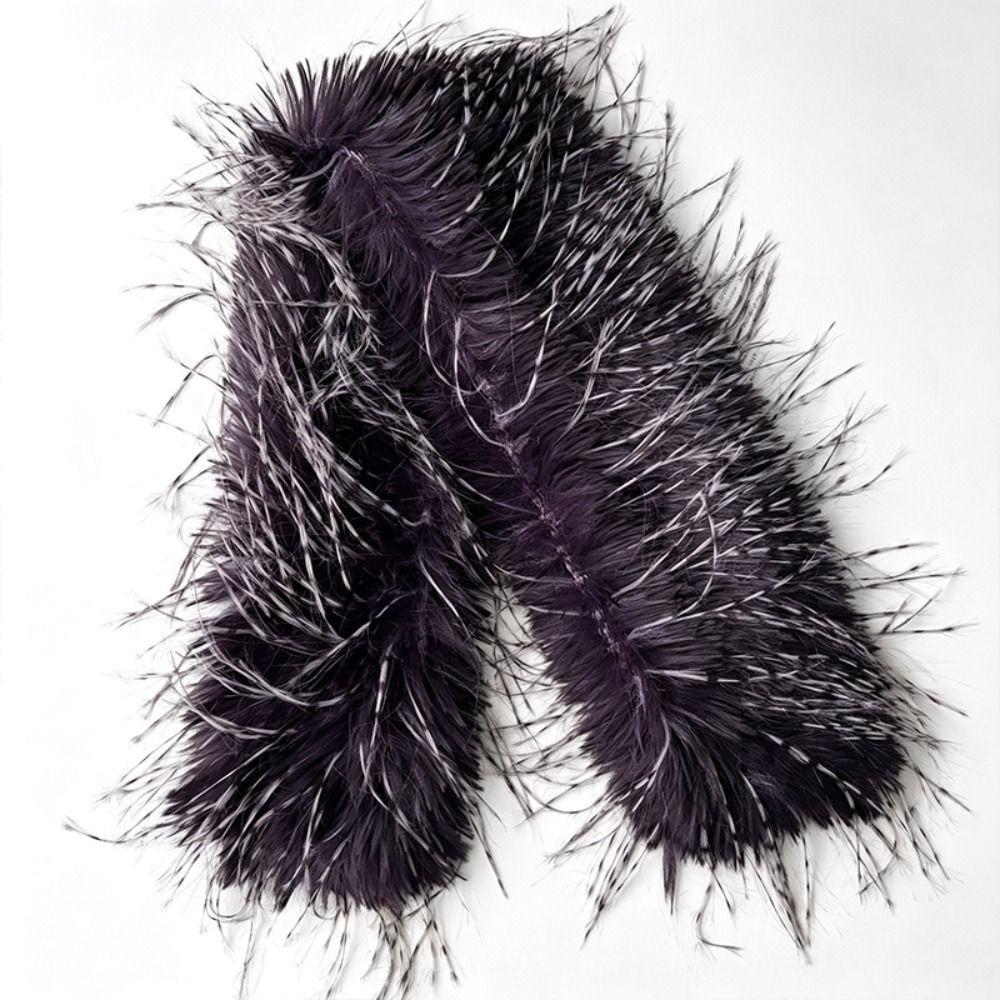 Warm Faux Fur Scarf Thick Winter Plush Scarf Elegant Shawl Wrap Neck Accessories