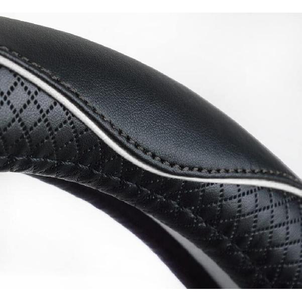Microfiber Leather Steering Wheel Cover Anti-Slip Matte Finish Auto Car Whe