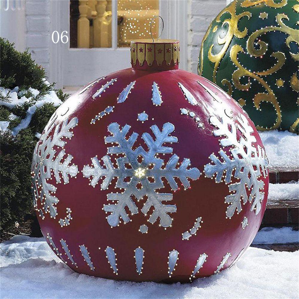 Funny Toy Christmas Gift Party Tool Decoration Ball Outdoor Decoration Inflatable Ball Christmas