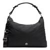 Convertible Series Open Pleated 16L Lazy Nylon Underarm Shoulder Bag Unisex Shoulder Bag Black LW9FTLS-4780