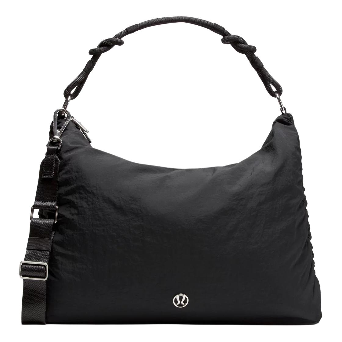 

Lululemon Convertible Series Open Pleated 16L Lazy Nylon Underarm Shoulder Bag Unisex Shoulder Bag Black LW9FTLS-4780 Black