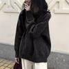 Retro Design Soft Waxy Round Neck Pullover Sweater Women's Autumn and Winter New Loose Lazy Wind Knitted Sweater Top
