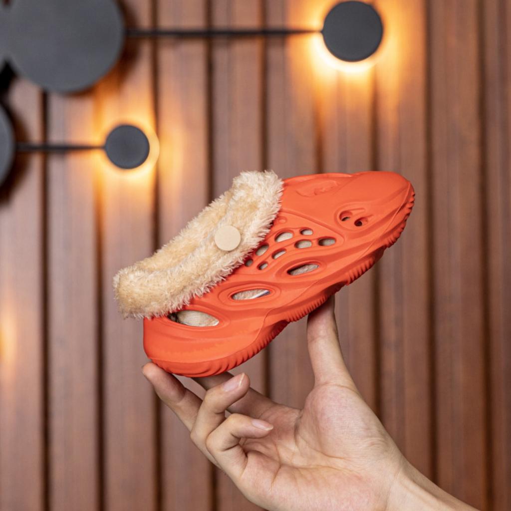 Thick Soled, Men's and Women's, Children's Cotton Shoes, Baby Shoes, Warm, Hairy Shoes, Plush, Thickened, Warm Shoes