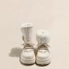Flip the Hair and Wear Thick-soled Waterproof and Non-slip Snow Boots for Women's 2025 Winter New Velvet and Thickened Northeast Cotton Shoes