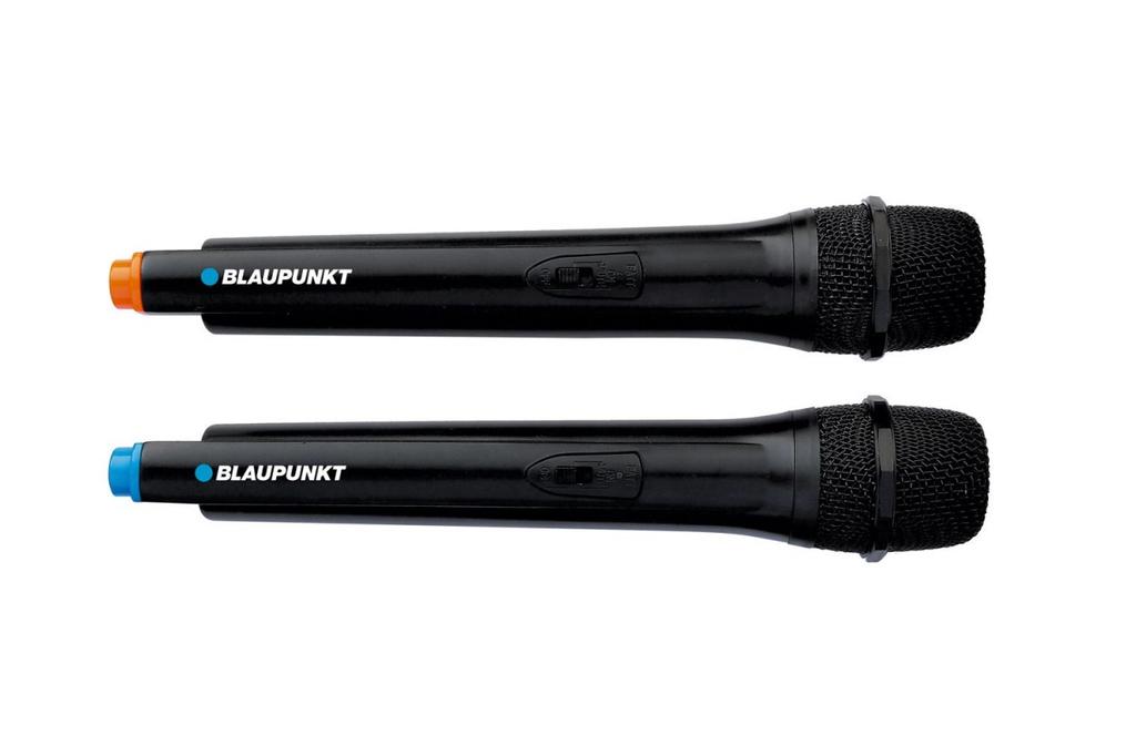 PartyBox PB12DB PLL FM USB/SD/BT רמקול 2x קריוקי LED מלא