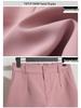 Women's High-Waisted Black A-Line Wide-Leg Slimming Shorts - Spring 2022 Korean Style