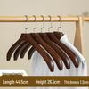 HANDUNYOU Solid Wood Non-Slip Hangers