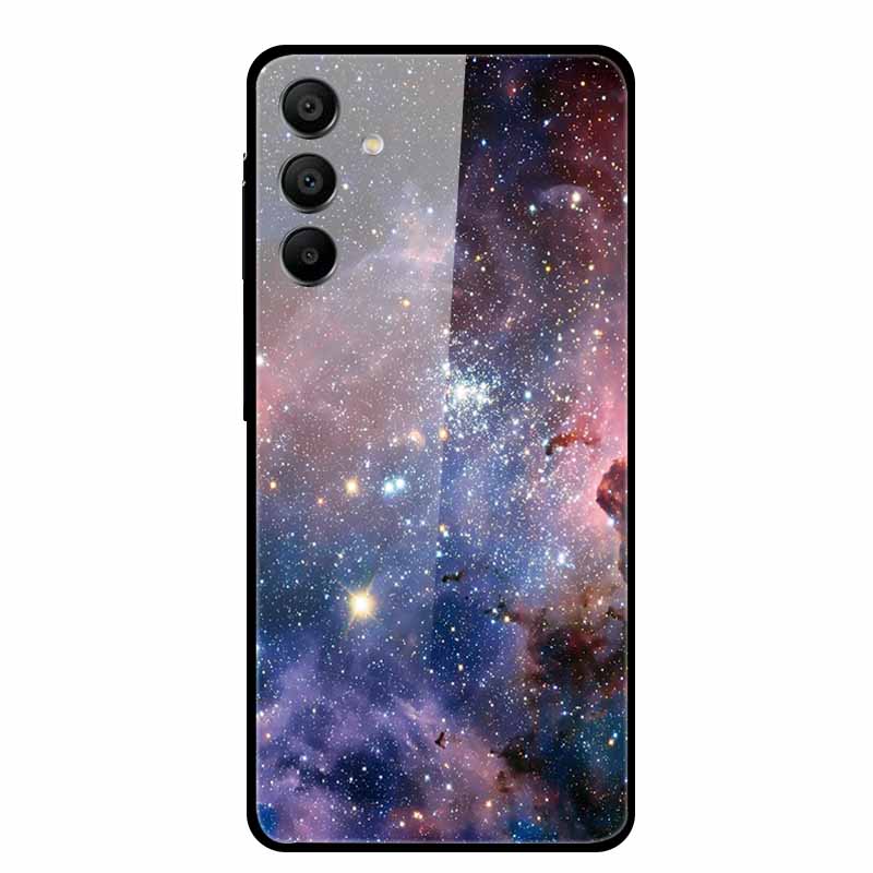 For Samsung A16 5G Case Back Hard New Cover for Samsung Galaxy A 16 SM-A166B Tempered Glass Case Funda Cool Designed Girls Capa