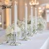 Metal Candlestick Holder for Tealight or Pillar Candles European Simple Candle Candlelight Ambiance