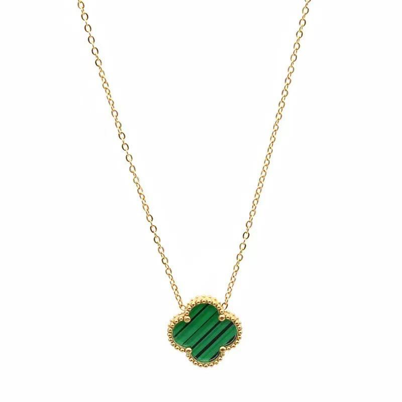 15MM Four-Leaf Clover Clavicle Necklace - Colorfast, Lightweight, Versatile Women's Luxury Ornament