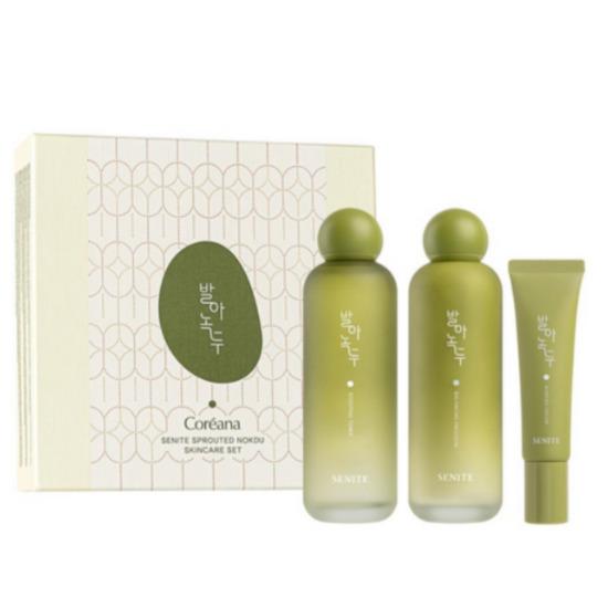 

COREANA Senite Sprouted Mung Bean3-Piece Skincare Set 3-Piece Skincare Set