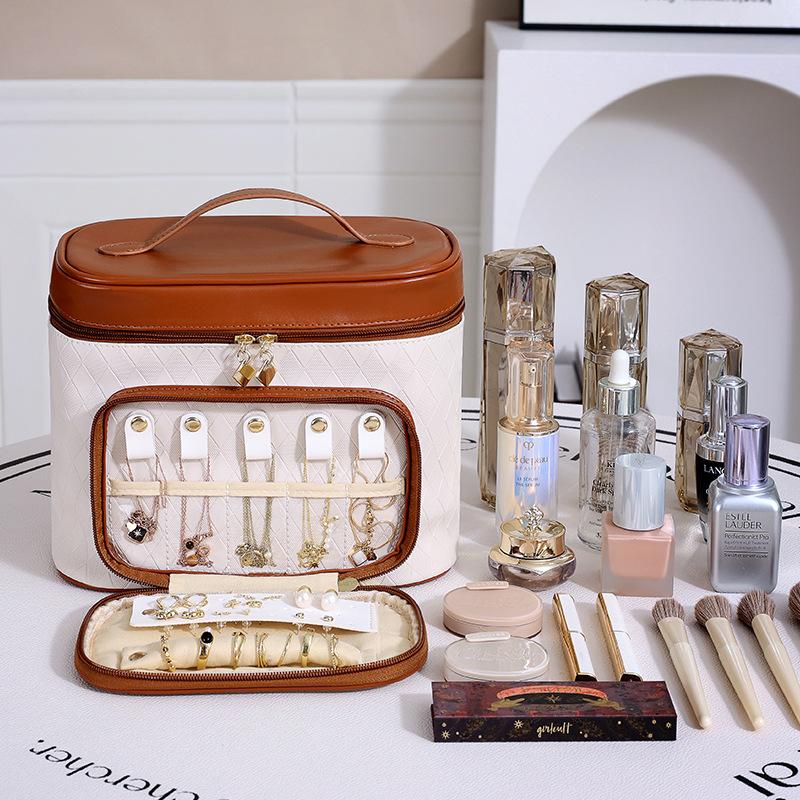 Factory Water Resistant Cosmetic Bags Cases Travel Accessories Plain Toiletry Make up Bag for Women