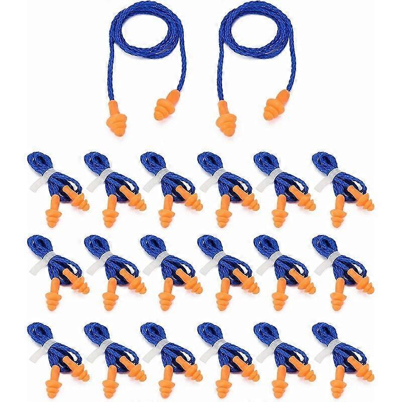 Sleep Ear Plugs 20 Pairs of Ear Plugs Noise Canceling 3m Ear Plugs Sleep Reusable Waterproof Ear Plugs Sleep Snoring Travel