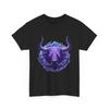 Mystic Bull T-Shirt | Neon Cosmic Buffalo Shirt, Cool T-Shirt, Wild Animal Tee