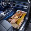 Inger Pippi pattern  Black Car Floor Mats Full Coverage All-Season Car Mats, XPE Non-Slip And Wear-Resistant Mats Suitable for SUV Interiors, Textured