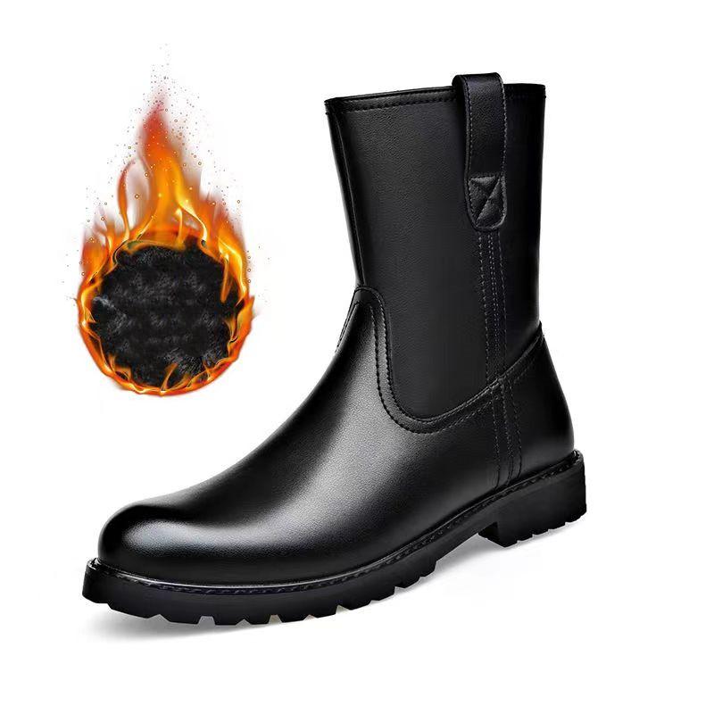 

Модные итальянские дизайнерские ботинки для мужчин, роскошные модные оригинальные кожаные туфли для сцены, ночного клуба, высокие мотоциклетные ботинки, челси, botas 9.5