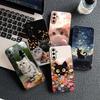 Kitten Cat Meow Anime Casing Phone Cover for Apple iPhone 17 16 14 15 Pro Max Plus 15+ 16E XR ProMax Air 16+ Soft Case