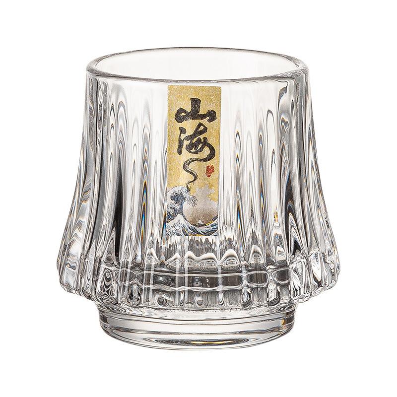 Shanhai Glass Whiskey Cup Set Shanhai Cup Household Foreign Wine Glasses High-end High-value KTV Bar Beer Cups