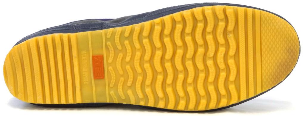 Rikioh Round Toe Tabi Round Toe 5 Velcro Navy MJH5M Socks, Velcro, Straps, Blue, 22.5cm,