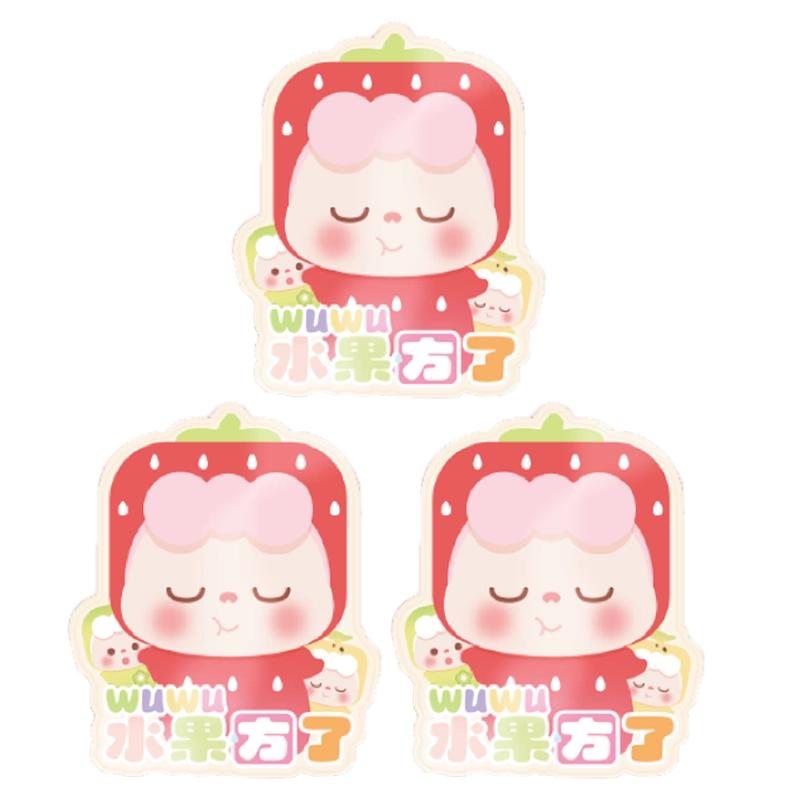 Genuine Amlls Wuwu Fruit Recipe Series Blind Bag Mini Mystery Box Trendy Kawaii Action Figure Desktop Ornament Christmas Gift Poseable Articulated