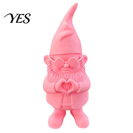 High-strength 3D Print Printed Gnomes Medical Staff Ornament, Doctor Figurine with Stethoscope And Decoration Badge, Cute Pink Nurse Statue