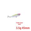 Zig-Zag Surface Popper Minnow Lure 3.5g 4.5cm for Bass Fishing