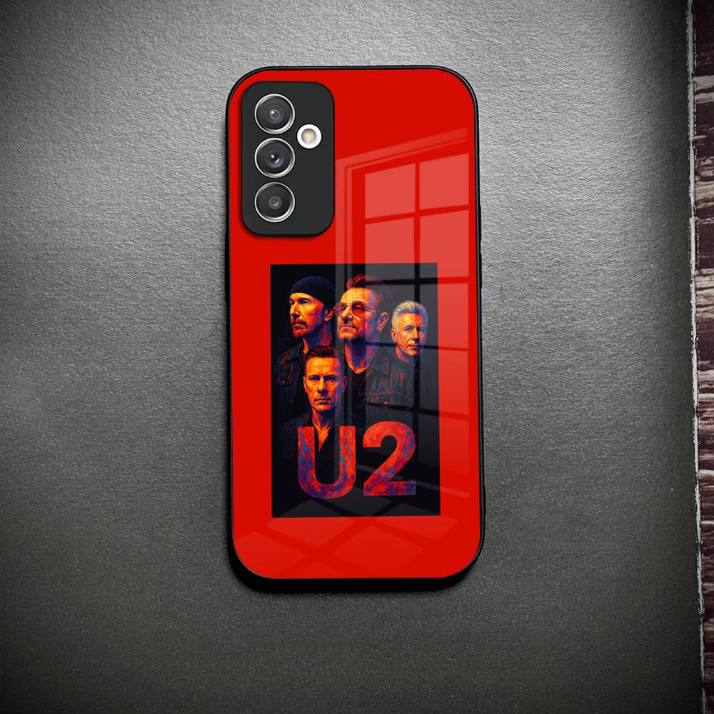 Rock And Roll U-U2 Band Phone Case Glass For Samsung Galaxy S26 S23 S25 S24 S21 S22 S20 Ultra Fe Plus A34 A15 A14 Cover