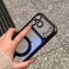 Matt Transparent Magnetisch mit Ringständer Handyhülle für iPhone 17 16 14 15 13 12 Pro Max Galvanisierte Schutzhülle