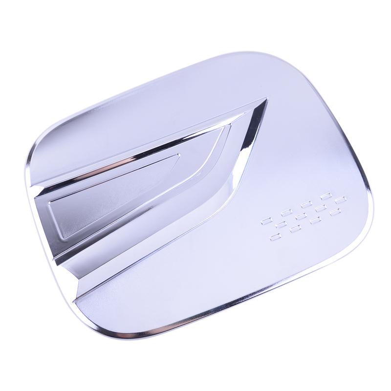 Car Chrome Rear Gas Oil Fuel Tank Cap Cover Trim Fit for Toyota Highlander