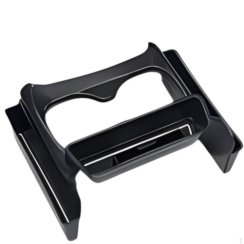 Center Console Organizer, Armrest Tray for 20232026 automobile SUV, sturdy ABS Black
