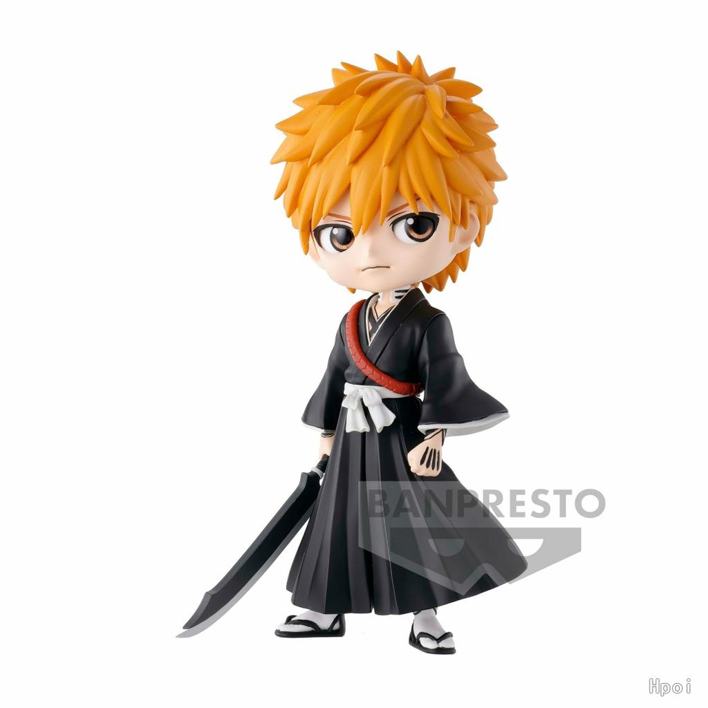 Anime BLEACH Kurosaki Ichigo Figure Q Posket Realm New Chapter Death Thousand Years Blood War Model Toy Doll Gift Aciton Figure