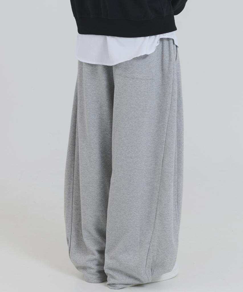 PIANER Pinch Curved Sweatpants (Melange)