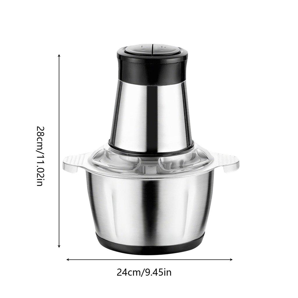 304 Stainless Steel Food Crusher Multifunctional Vegetable Slicer Chopper Mincer Baby Food Processor Electric Meat Grinders