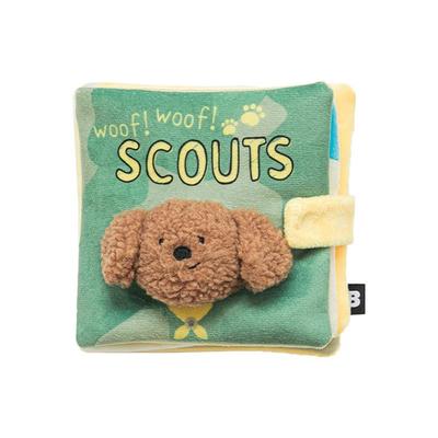 Byte Me Valp Hund Scout Spelbok Nosarbete Leksak, Grön, 1 Styck