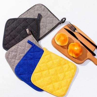 Pure Cotton Heat-Insulating Silver-Coated Pot Pad & Microwave Oven Gloves Set