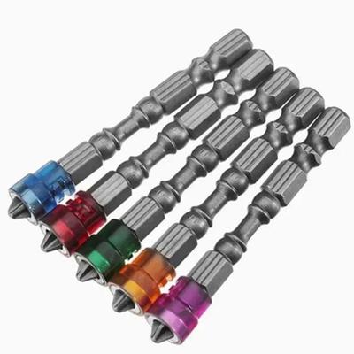 5 In 1 Magnetic Screwdriver Bit Set Hex Phillips Screw Driver 1/4 Inch Hex Shank Drywall Electric Drill Power Tool Accessories
